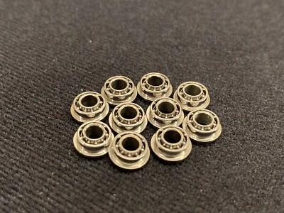 Juego de 10 rodamientos de bolas SKF para coche ranura SC200 1/8 diámetro 1/4 OD NUEVOS Foto 1 de 4