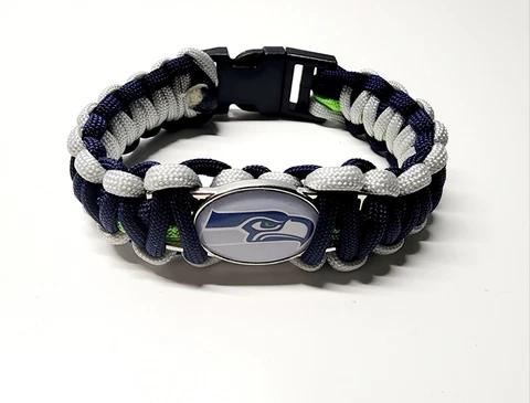 Seattle Seahawks Charm Bracelet Wristband Cover