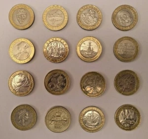 WIDE SELECTION OF £2 COINS INCLUDING RARE CIRCULATED - GREAT BRITISH COIN HUNT - Picture 1 of 41