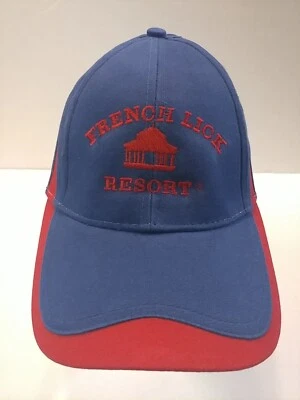 French Lick Resort EST. 1902 Baseball Cap Hat Adj. Men’s Size 100 % Cotton - Image 1 of 4