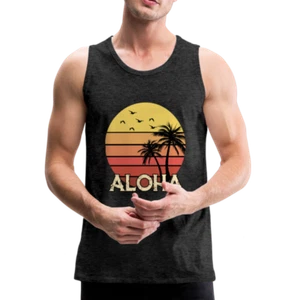 Aloha Beach - Men Premium Tank - Picture 1 of 1