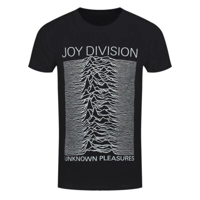 Joy Division T-Shirt Unknown Pleasures New Black Official - Image 1 of 4