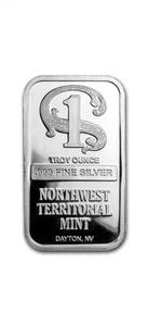 Northwest Territorial Mint - 1 Feinunze .999 Feinsilberbarren  - Bild 1 von 2