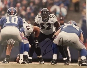 Ray Lewis (Baltimore Ravens) Signed Autographed 8x10 photo - AUTO with COA - Picture 1 of 5