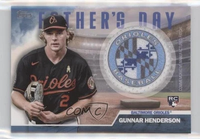 2023 Topps Series 2 Blue Gunnar Henderson #FD-GH Rookie Patch RC - Image 1 of 2