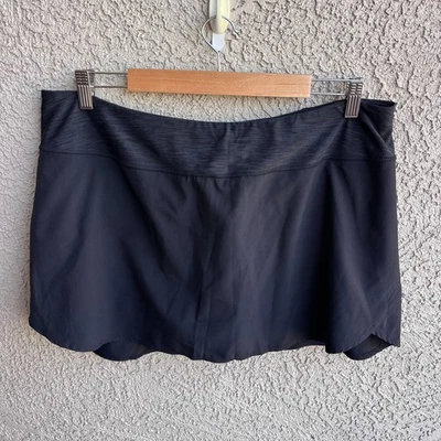 Etonic Tennis Golf Skirt Skort Black Sz XL Running - Image 1 of 4