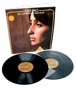 Joan Baez–The Contemporary Ballad Book 2LP 1974 Vanguard – VSD 49/50 - Picture 1 of 3