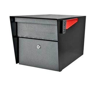 Mail Boss Mail Manager Locking Post-Mount Mailbox with High Security Reinforced - Picture 1 of 12