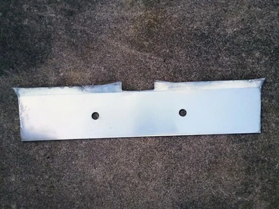 Panel de ajuste de matrícula de acero inoxidable Euro BMW E24 635csi 633csi M6 Foto 1 de 2