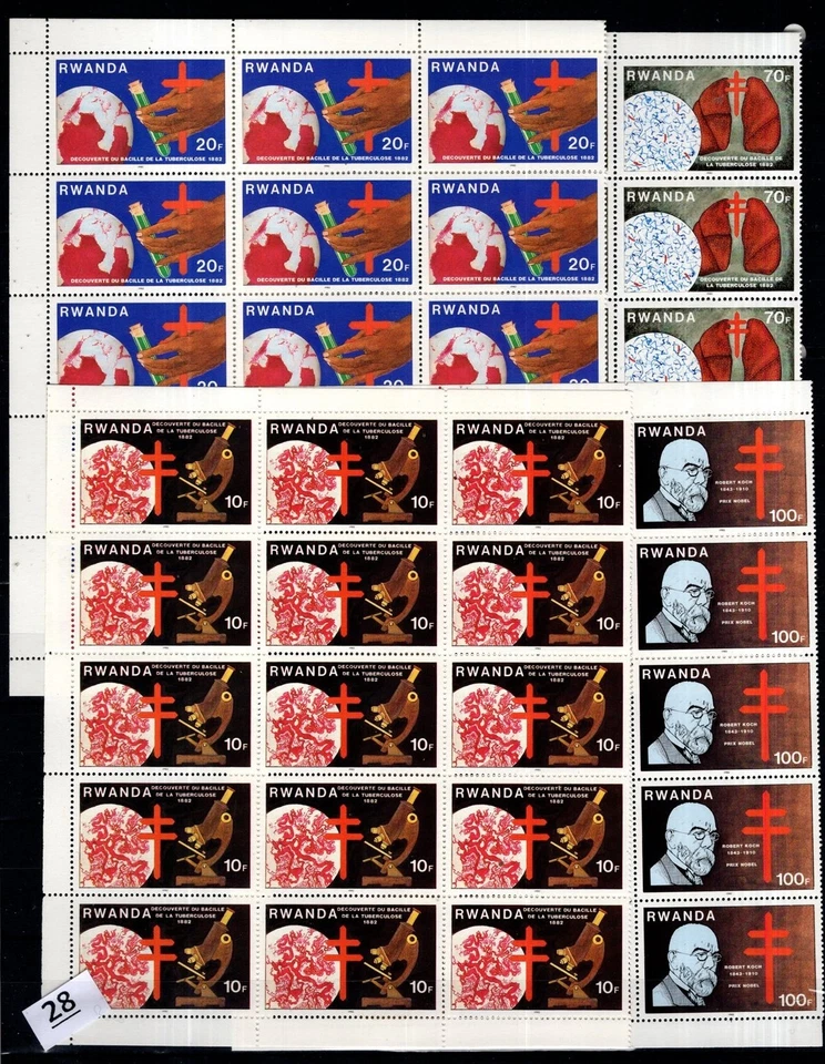 / 15X RWANDA 1992 - MNH - MEDICINE - Image 1 of 1