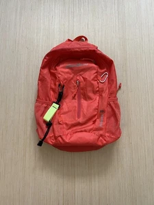 Eddie Bauer Stowaway Orange Red Packable 20L Day Dpred Backpack Used - Picture 1 of 22