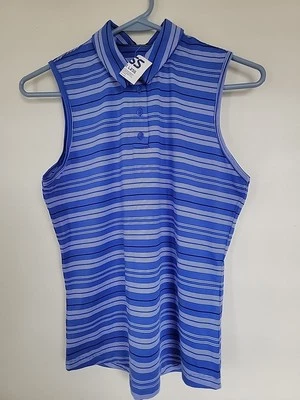 NWT Under Armour Heatgear Fitted Sleeveless Golf Polo Shirt  YXL - Image 1 of 3