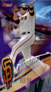 2017 Bowman Bowman's Best Purple Refractor Buster Posey 73/250 #26 - Picture 1 of 2