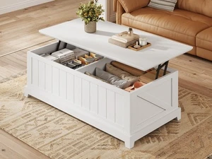 48” Lift Top Coffee Table for Living Room, Coffee Tables with Large Storage &... - Picture 1 of 9