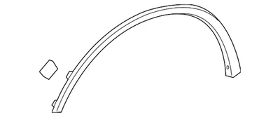 Guardabarros delantero genuino GM imprimado lado pasajero acampanado 22860167 Foto 1 de 4