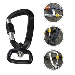 2 PCS Quickly Camping Buckle Carabiner Clip Heavy Duty - Picture 1 of 12
