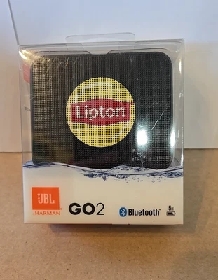 JBL Go 2 - Portable Waterproof Speaker - Black Lipton - Image 1 of 4