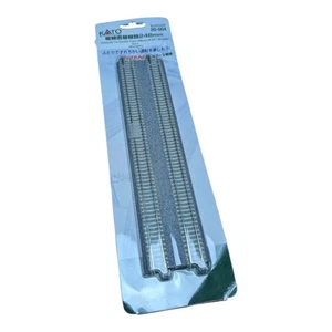 Kato 20-004 N 248 mm DBL GERADES GLEIS BETON 2er-Pack 9 3/4 Zoll (2 Stück) - Bild 1 von 3