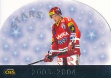 2003-04 Czech OFS plus STARS SILVER #M6 JAKUB KLEPIS - Slavia Praha