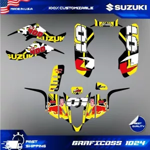 suzuki ltz 400 wrap grafik aufkleber kit decals quad 2003 bis 2008 ltz400 kfx400 - Bild 1 von 4