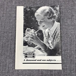 Vintage Zeiss Ikon A thousand and One Subjects camera brochure 1938 reprint - Picture 1 of 7