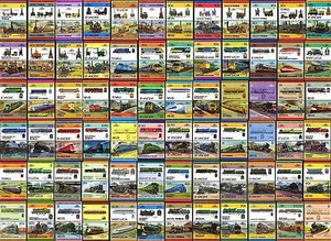 600 DIFFERENT Train/Railway/Railroad/Loco/Locomotive Mint MNH Stamp Collection - Picture 1 of 1