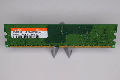 Memoria Hynix 512 MB (2x256 MB) DDR2 HYMP532U646-E3 sin ECC PC2-3200 400 MHz Foto 1 de 4