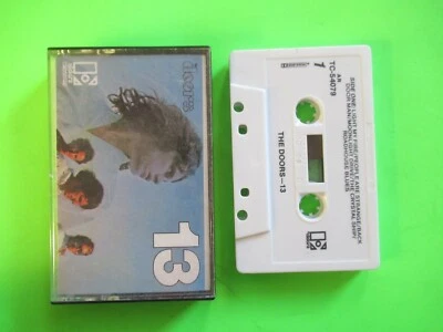THE DOORS 13 CASSETTE TAPE  - Image 1 of 2