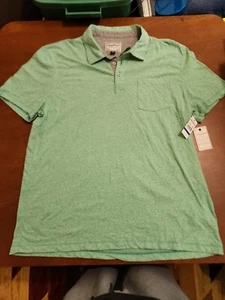 Flag & Anthem -NWT- MENS Green S/S XL Polo Front Pocket Shirt -STITCH FIX-. VB2 - Picture 1 of 13