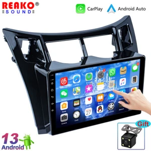 9"For Toyota Yaris 2005-2011 Android 13 Car Stereo Radio GPS Navi BT WIFI FM+Cam - Picture 1 of 17