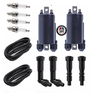 Ignition Coil & Spark Plug W/ Cap For HONDA CB900C CB900F CBX Super Sport 81 82 - Picture 1 of 8