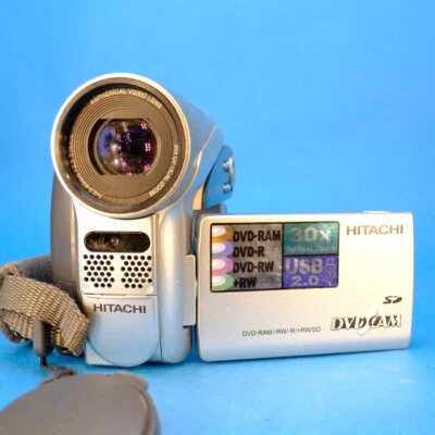 Tested HITACHI DZ-GX5040E DVD CAM, Camcorder, Video Camera Low Res, Student - Image 1 of 4