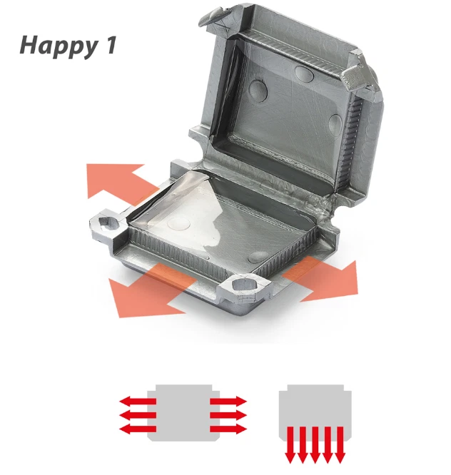 GIUNTO MINI GEL PER CONNESSIONI ELETTRICHE 45X37X24mm  IPX8 RAYTECH HAPPY 1 - Immagine 1 di 1