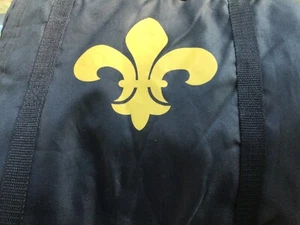 Saints Stadium Blanket Camping Hiking 52”x 60” Waterproof Fleece Lined Free ship - Picture 1 of 3