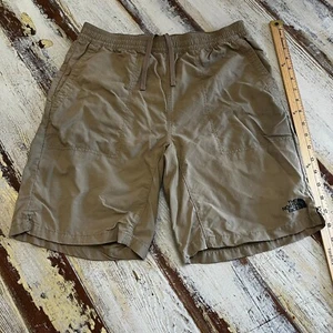Men's The North Face Pull-On Adventure Shorts Small Khaki Stone Pockets - Picture 1 of 8