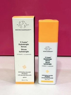 Drunk Elephant C-Luma Hydrabright Serum 1 fl.oz./30 ml. New in Box Authentic - Image 1 of 2
