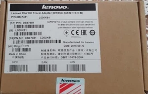 LENOVO 65W DC TRAVEL ADAPTER - Picture 1 of 4