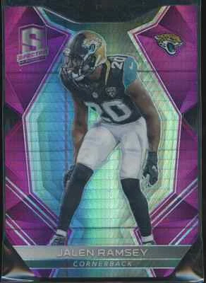 Jalen Ramsey 2017 Panini Spectra Prizm Die Cut Pink 3/10 - Image 1 of 2