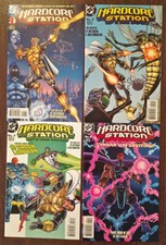 Hardcore Station (1998)  #1-4 (of a 6-issue set) -- VF/NM -- DC (1998) 