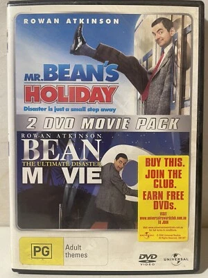 Mr Beans Holiday / Bean - The Ultimate Disaster Movie DVD PAL R 2,4 LNC - Image 1 of 4