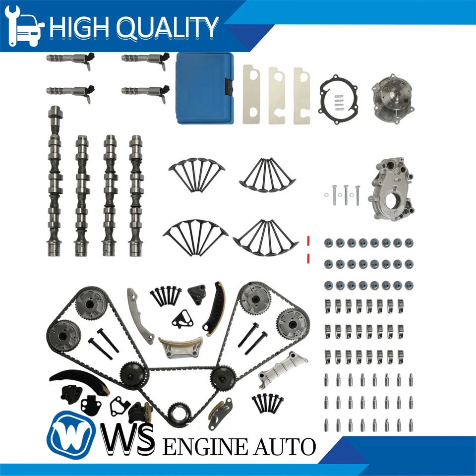 Kit de cadena de distribución de árboles de levas apto para Buick Chevrolet Cadillac XTS GMC 3.0 3.6L Foto 1 de 4