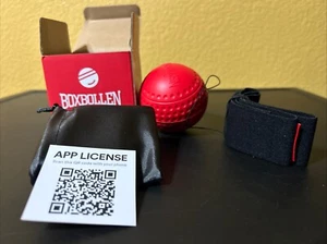 NEU IM KARTON - Boxbollen Original mit App - MMA Ausrüstung Boxen Ziel Übungsball - Bild 1 von 2