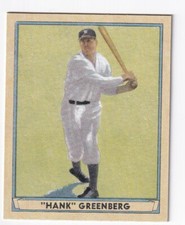 Hank Greenberg Collectors Lot 2003 Play Ball Upperdeck 10 Reprint Card #18