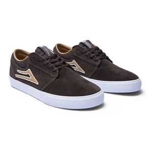 Lakai Skateboard Shoes Griffin Chocolate Suede - Picture 1 of 3