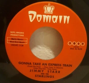 ROCKABILLY 45 RPM JIMMY STARR AND THE STARLINGS, GONNA TAKE AN EXPRESS TRAIN - Picture 1 of 2