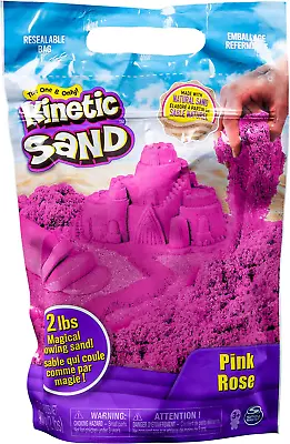 Kinetic Sand 6047185 Original aus Schweden Indoor-Spiel ab 3 Jahren Pink 907g