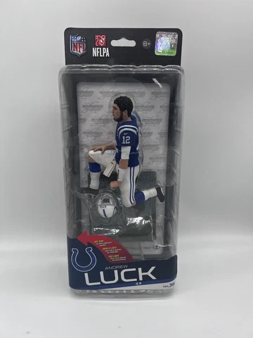 INDIANAPOLIS COLTS ANDREW LUCK #12 NFL SERIES 36 ACTION FIGURES CL #0577/1000 Cover
