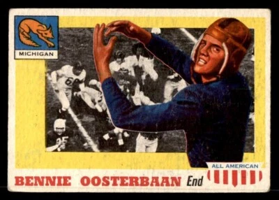 1955 Topps All American Football #80 Bennie Oosterbaan VG *g1 - Image 1 of 2