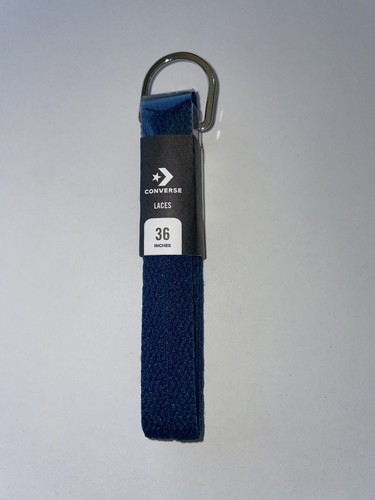 Nuovi lacci da scarpe piatti Converse 36 pollici blu navy