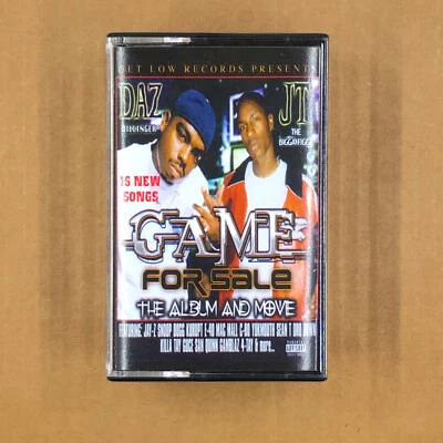 DAZ DILLINGER Cassette Tape Rap Hip Hop GAME FOR SALE JT THE BIGGA FIGGA JAY Z - Image 1 of 4
